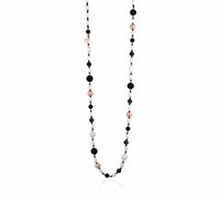 Collana Glamour Donna LELUNE GLAMOUR in Argento Perla LGNK544.3